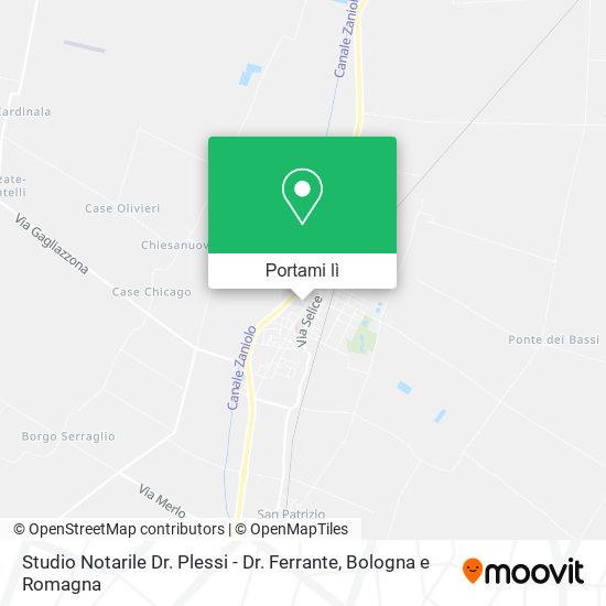 Mappa Studio Notarile Dr. Plessi - Dr. Ferrante