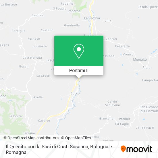 Mappa Il Quesito con la Susi di Costi Susanna