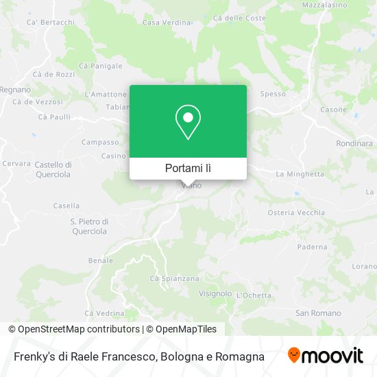Mappa Frenky's di Raele Francesco