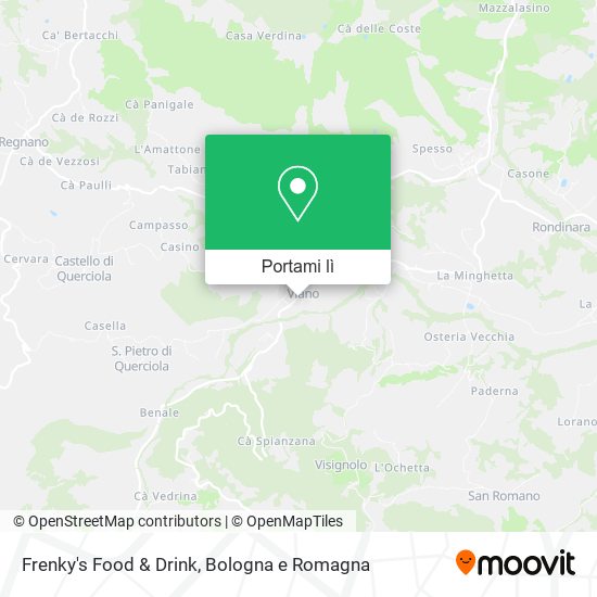 Mappa Frenky's Food & Drink
