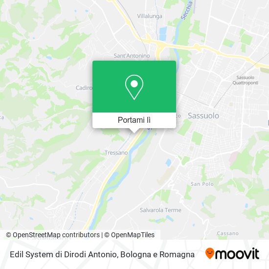 Mappa Edil System di Dirodi Antonio