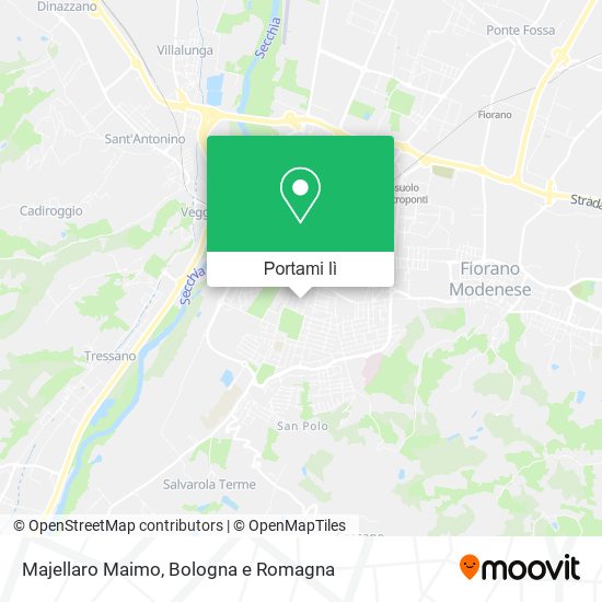 Mappa Majellaro Maimo