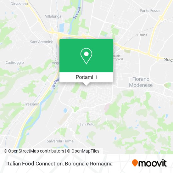 Mappa Italian Food Connection