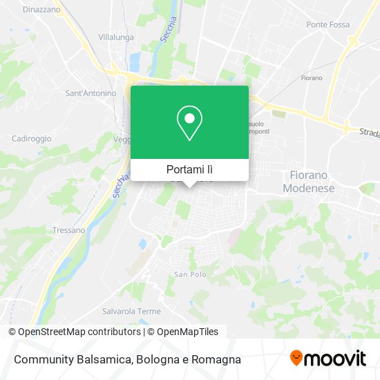 Mappa Community Balsamica