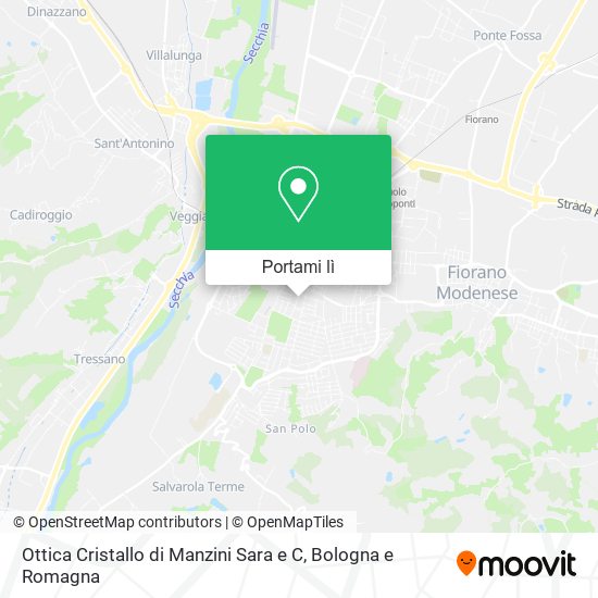 Mappa Ottica Cristallo di Manzini Sara e C