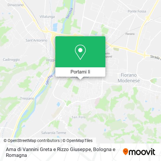 Mappa Ama di Vannini Greta e Rizzo Giuseppe