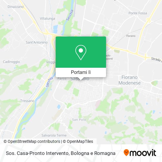 Mappa Sos. Casa-Pronto Intervento