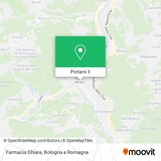 Mappa Farmacia Ghiare