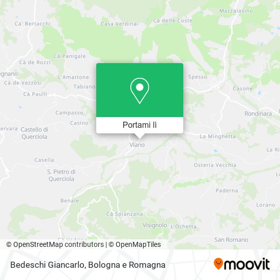 Mappa Bedeschi Giancarlo