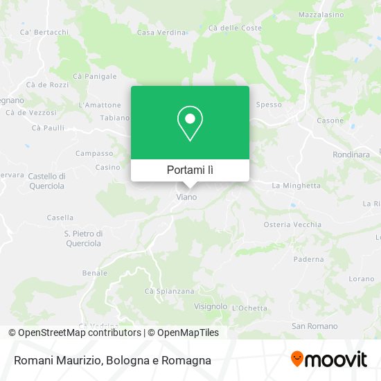Mappa Romani Maurizio