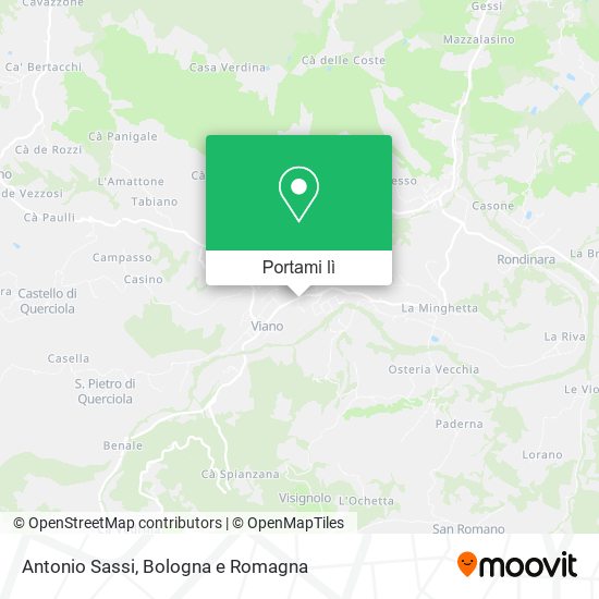 Mappa Antonio Sassi