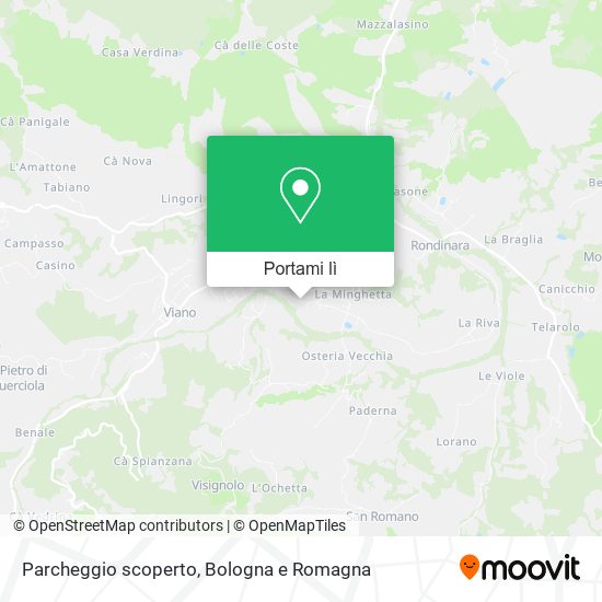 Mappa Parcheggio scoperto