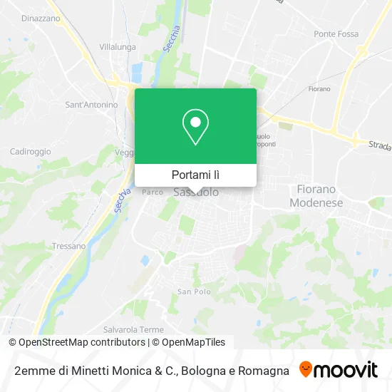 Mappa 2emme di Minetti Monica & C.