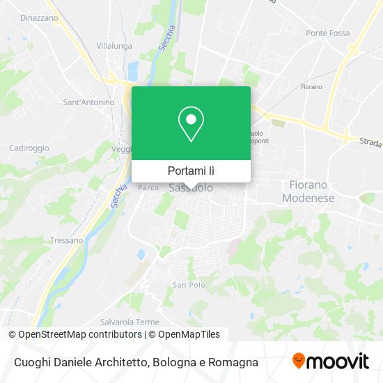 Mappa Cuoghi Daniele Architetto