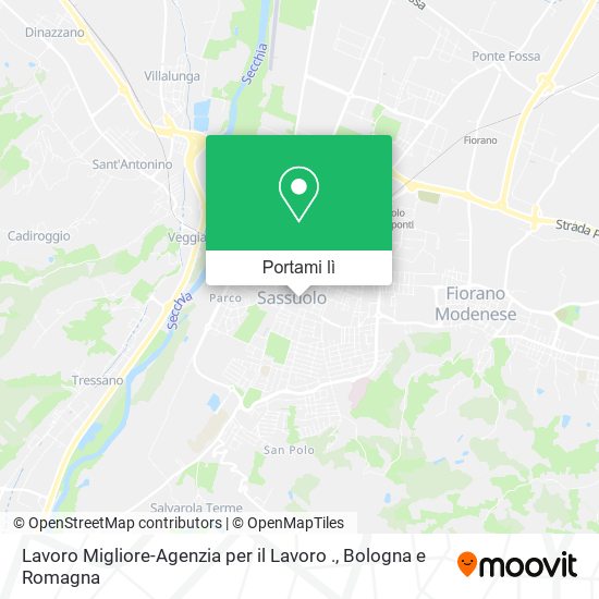 Mappa Lavoro Migliore-Agenzia per il Lavoro .