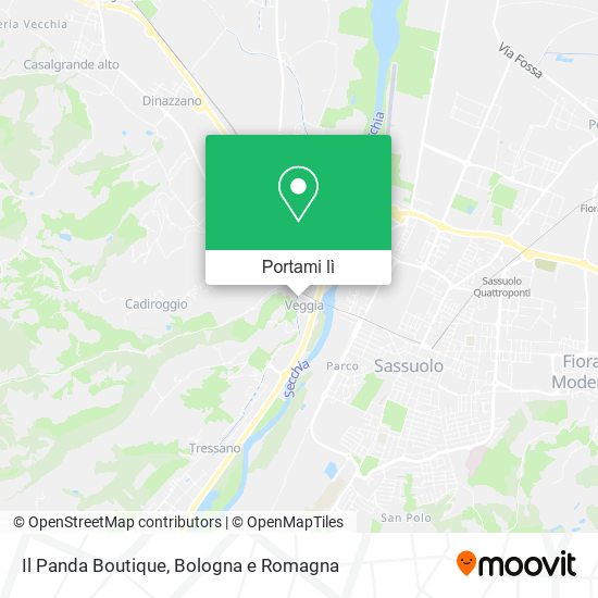Mappa Il Panda Boutique