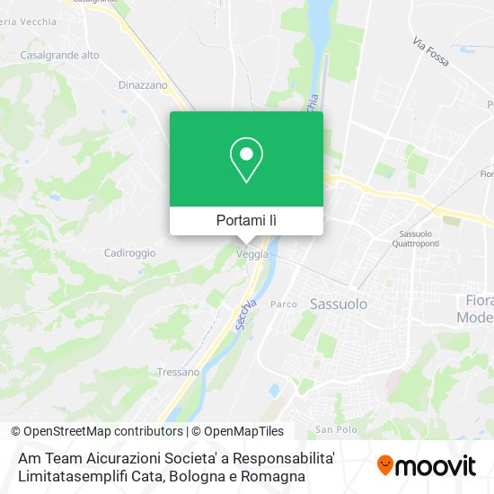 Mappa Am Team Aicurazioni Societa' a Responsabilita' Limitatasemplifi Cata