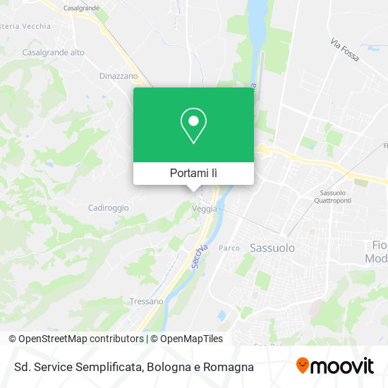 Mappa Sd. Service Semplificata