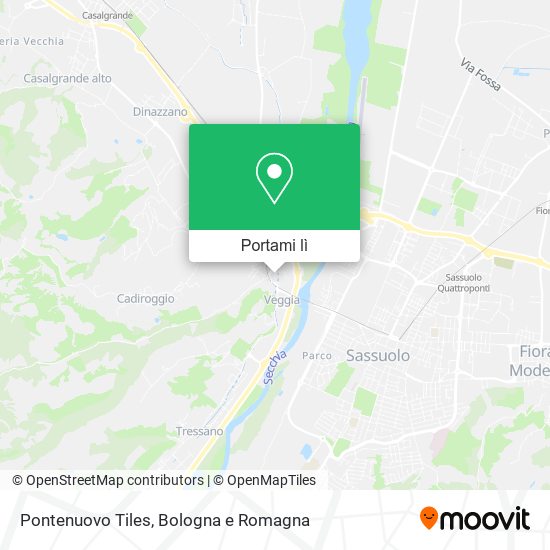 Mappa Pontenuovo Tiles