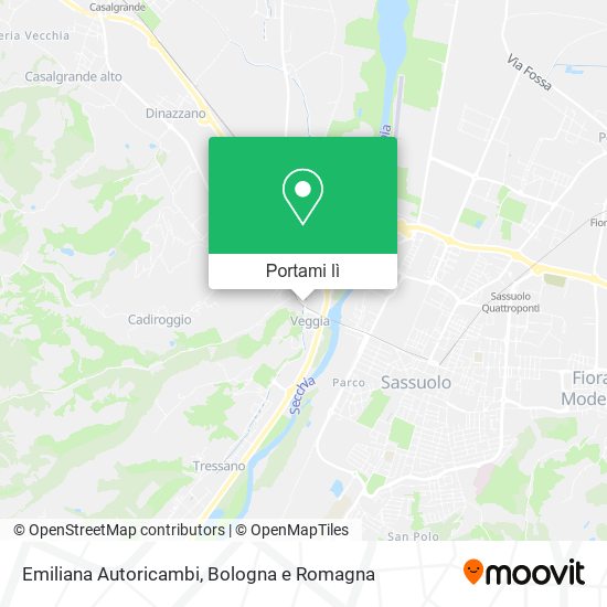 Mappa Emiliana Autoricambi