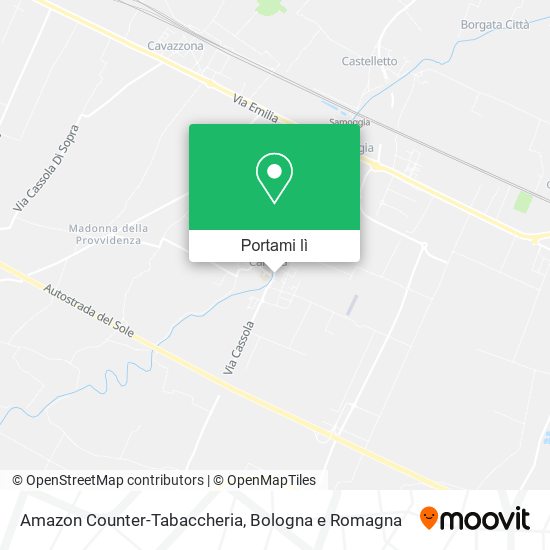 Mappa Amazon Counter-Tabaccheria