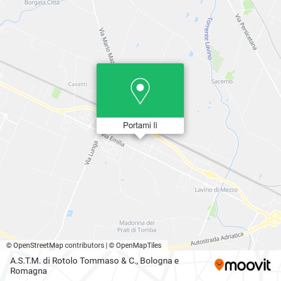 Mappa A.S.T.M. di Rotolo Tommaso & C.