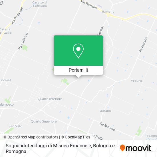 Mappa Sognandotendaggi di Miscea Emanuele
