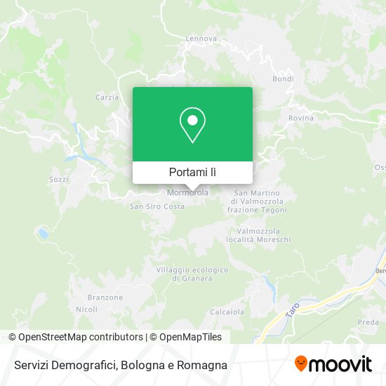 Mappa Servizi Demografici
