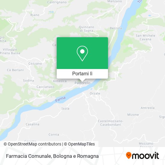 Mappa Farmacia Comunale