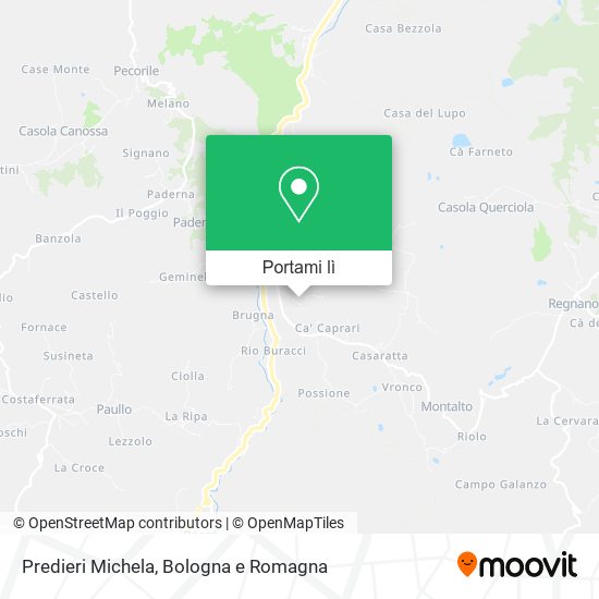 Mappa Predieri Michela