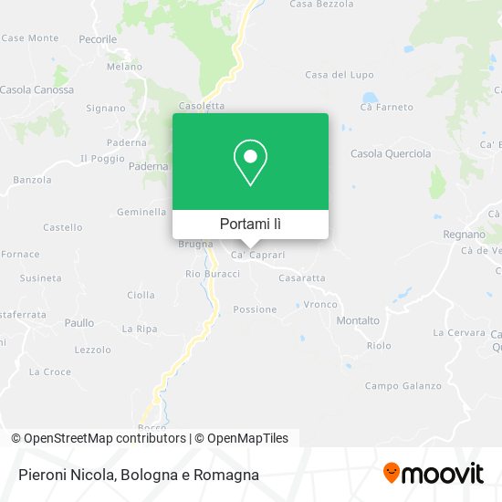 Mappa Pieroni Nicola