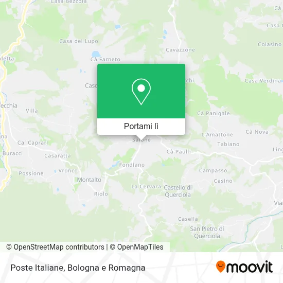 Mappa Poste Italiane
