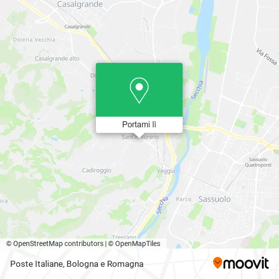 Mappa Poste Italiane