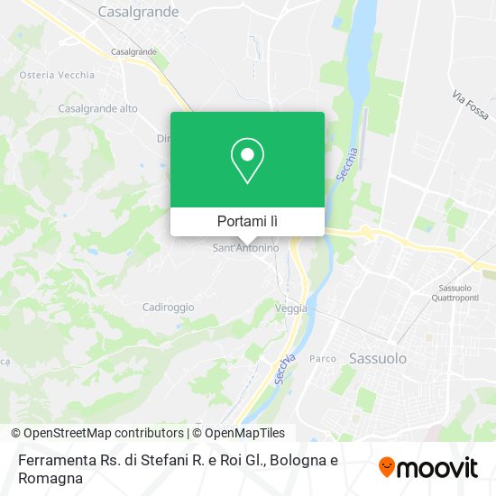 Mappa Ferramenta Rs. di Stefani R. e Roi Gl.