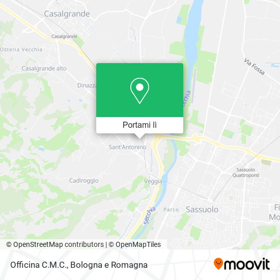 Mappa Officina C.M.C.