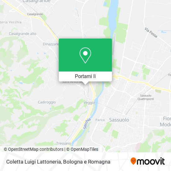 Mappa Coletta Luigi Lattoneria