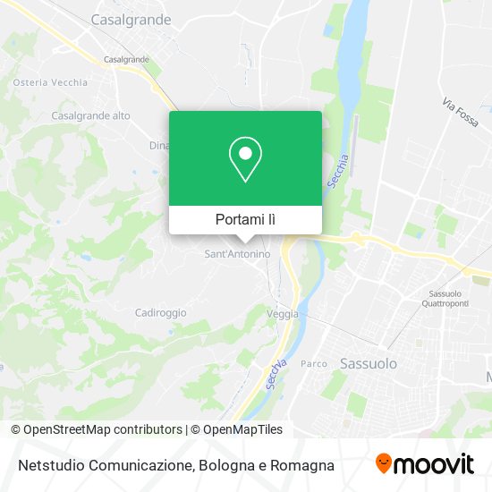 Mappa Netstudio Comunicazione