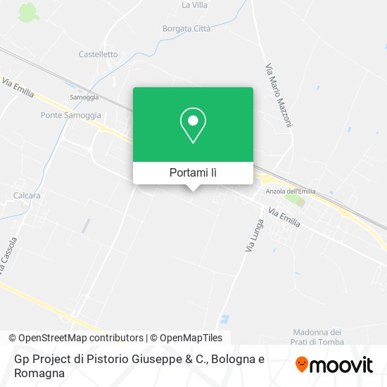 Mappa Gp Project di Pistorio Giuseppe & C.