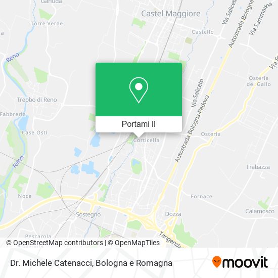 Mappa Dr. Michele Catenacci