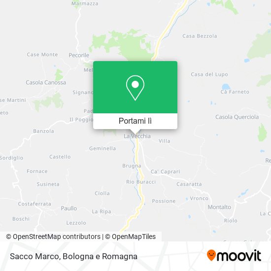 Mappa Sacco Marco