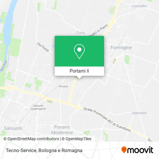 Mappa Tecno-Service