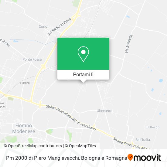 Mappa Pm 2000 di Piero Mangiavacchi