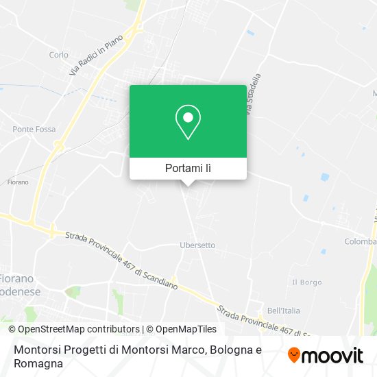 Mappa Montorsi Progetti di Montorsi Marco