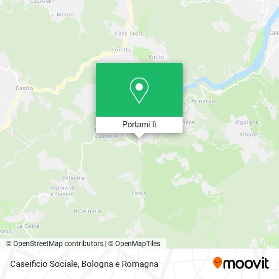 Mappa Caseificio Sociale