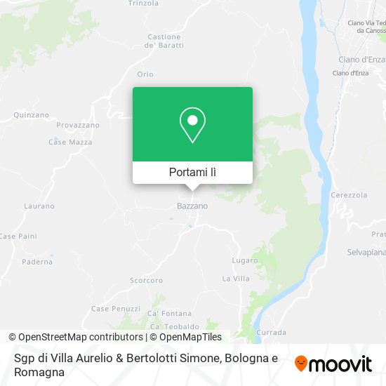 Mappa Sgp di Villa Aurelio & Bertolotti Simone