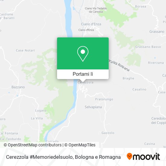 Mappa Cerezzola #Memoriedelsuolo
