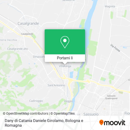Mappa Dany di Catania Daniele Girolamo