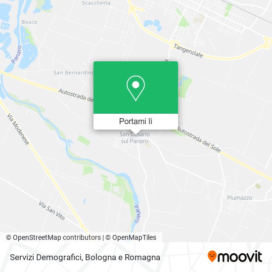 Mappa Servizi Demografici