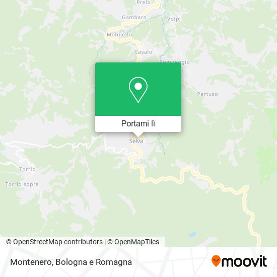 Mappa Montenero