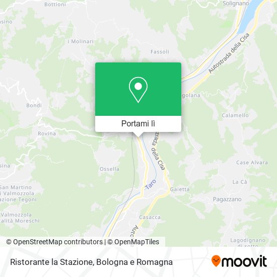 Mappa Ristorante la Stazione